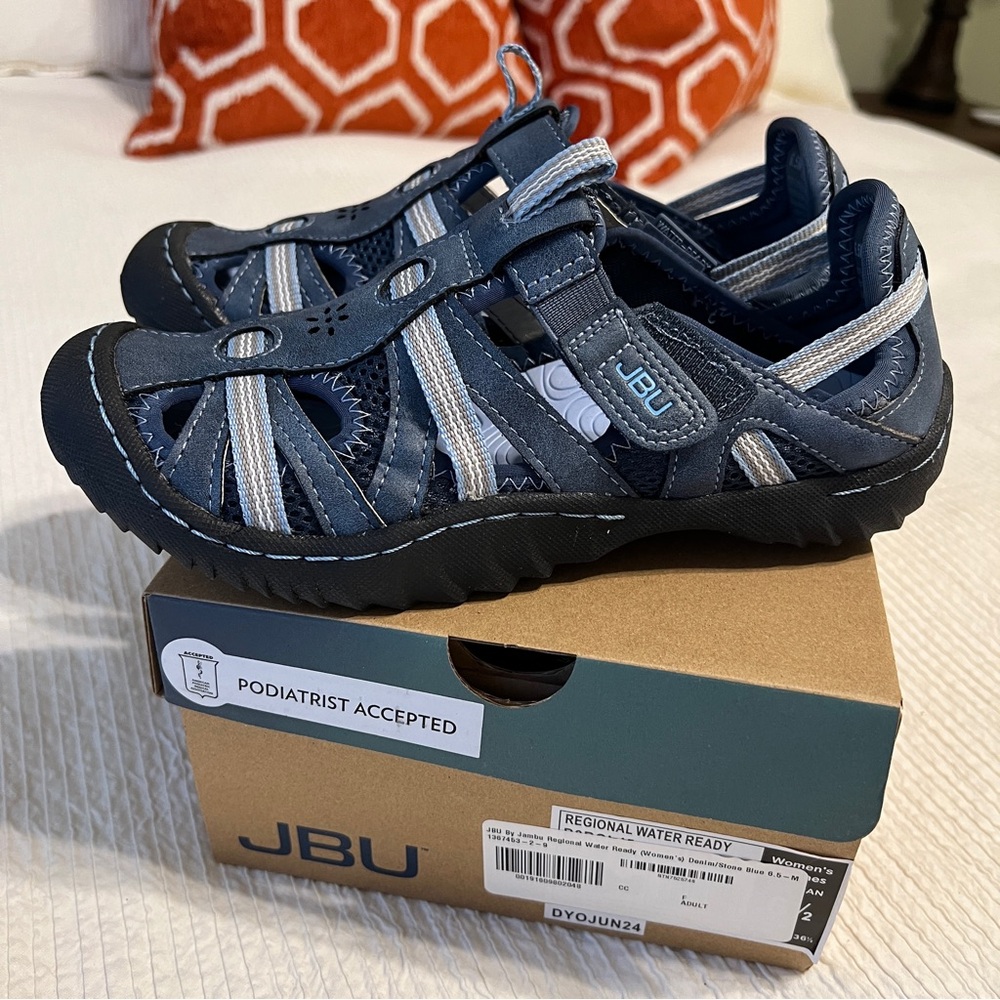 JBU Jambu Regional Water Ready Strappy Sandals size 6.5